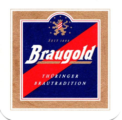 erfurt ef-th braugold brau quad 1-3a2b (185-goldrahmen-schrgbalken rot) 